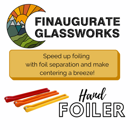 🔥LAST DAY 50% OFF🔥Hand foiler 7/32" for stained glass copper foiling tool