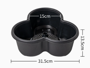 Stackable Vertical Planter with Wheels & Smart Drainage