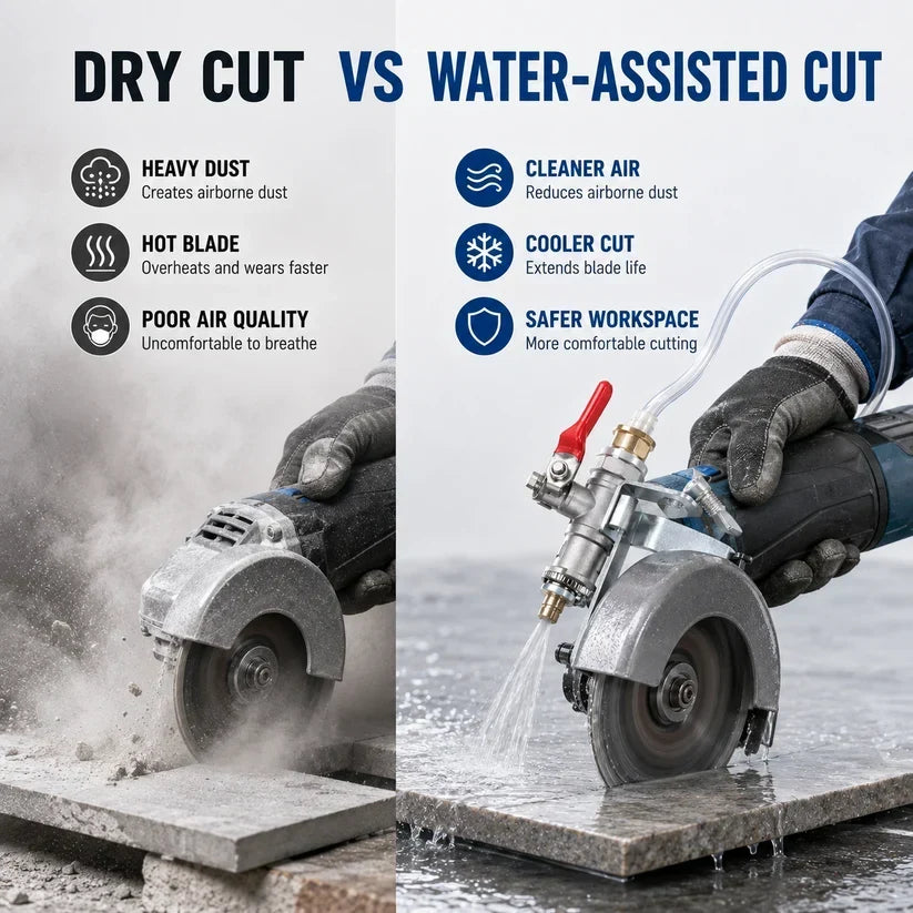 Angle Grinder Dust Remover Water Sprayer