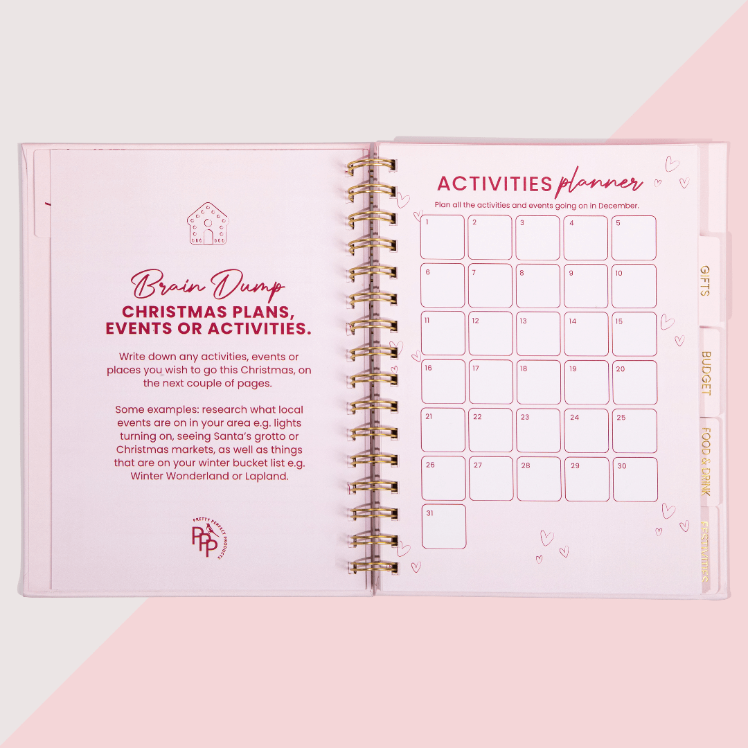 🔥LAST DAY 50% OFF🎅🏼🎄The Pretty Perfect CHRISTMAS PLANNER📚Hardcover & Durability Line