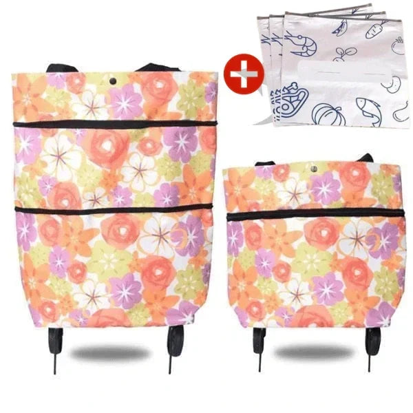 🏆Last Day Promotion 50% OFF!!💞Foldable 2-in-1 Shopping Bag