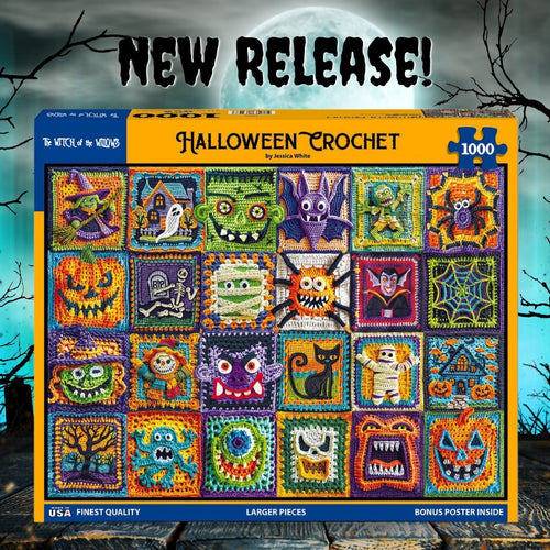 🔥Early Halloween Sale 50% OFF - Halloween Crochet Puzzle