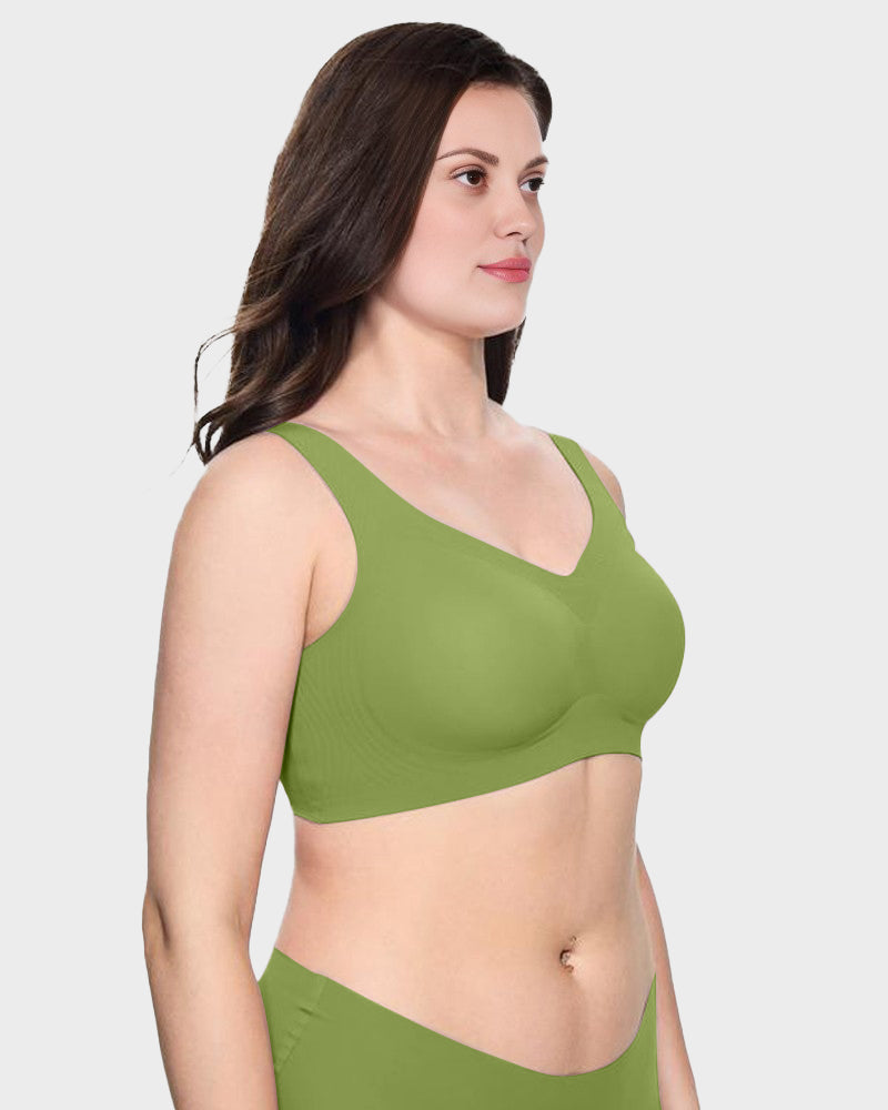 Cooling Wire-Free Antibacterial Minimizer Bra