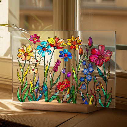 🌷🌼2024 NEW - 🌻🌺Painted Colorful Flower Pattern Decor