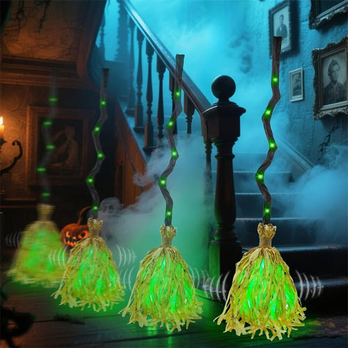 🔥Last Day 49% OFF - 🎃🧹Floating Witch's Broom –Haunted Dancing Moving Broom