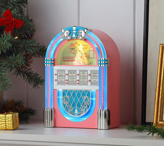 Mr. Christmas Vintage Christmas Jukebox – Retro Music & Holiday Magic