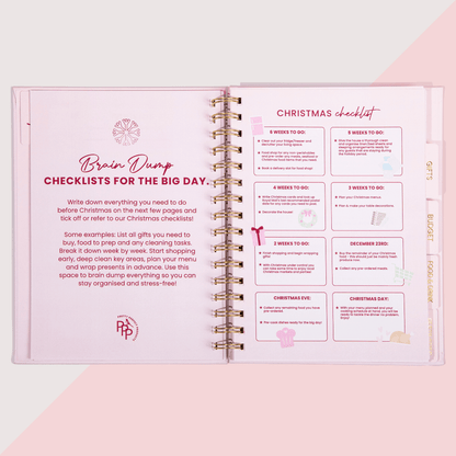 🔥LAST DAY 50% OFF🎅🏼🎄The Pretty Perfect CHRISTMAS PLANNER📚Hardcover & Durability Line