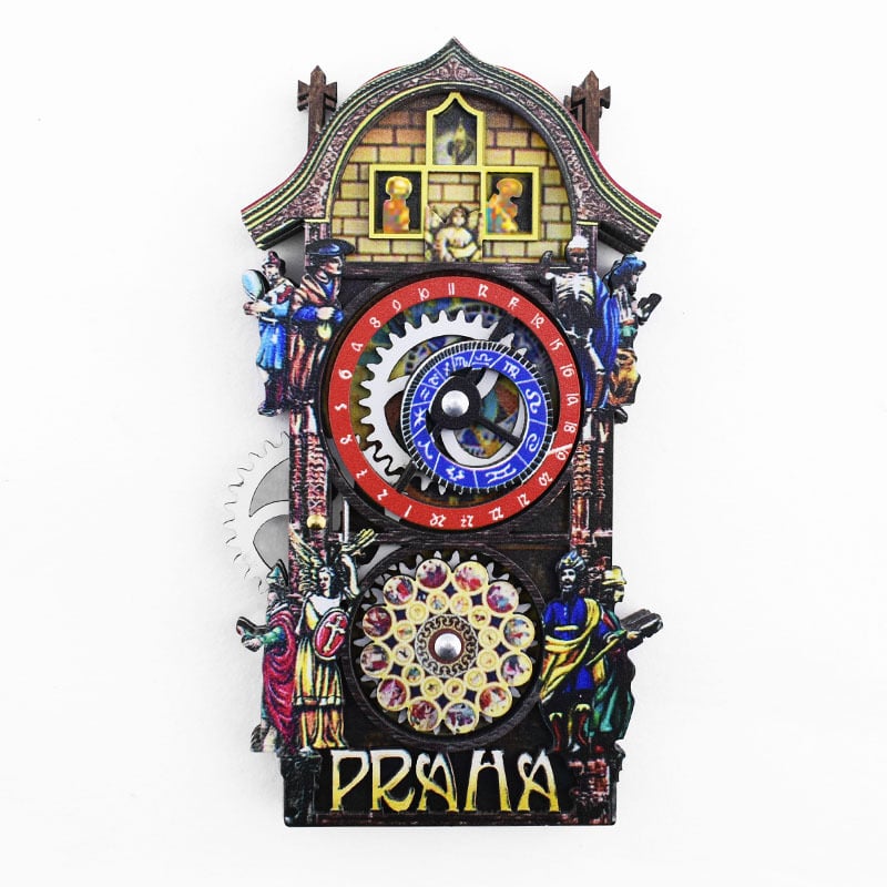 Prague Astronomical Clock Fridge Magnet🔥