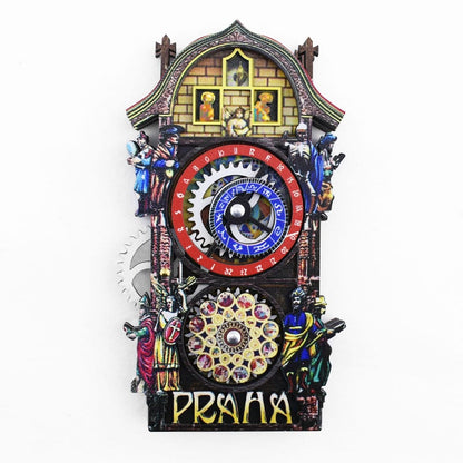Prague Astronomical Clock Fridge Magnet🔥