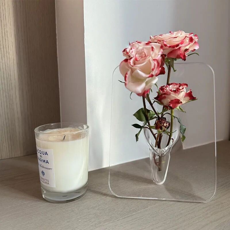 Picture frame vase