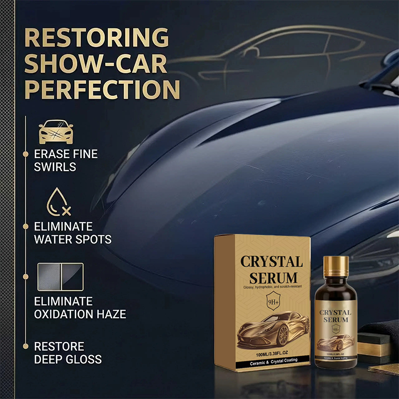 💎!💝Ceramic Car Coating Kit - Deep Gloss, 9H+ Hardness & Extreme Hydrophobic Sh