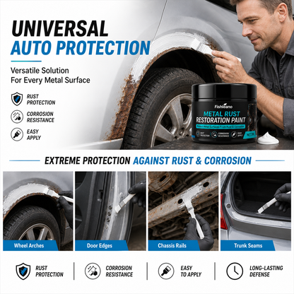 🥳2026 HOT SALE💞50K+ SOLD!🔧🏠 Metal Rust Protection Black Repair Paste – Restores rusty gates, railings & tools. Forms protective coating – no need to replace! 🛡️✨
