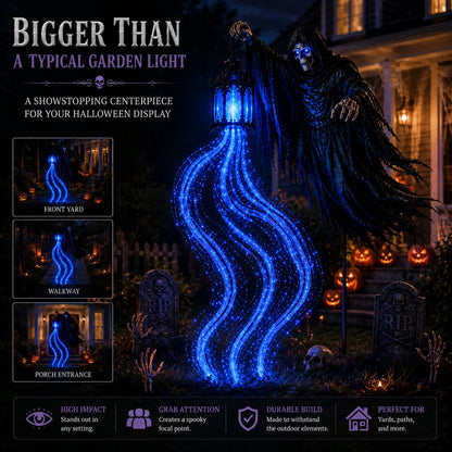 🔥🔥💀Halloween Grim Reaper's Haunting Lamp