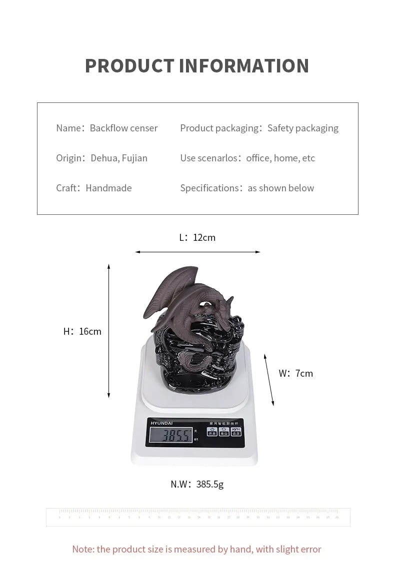 🔥Last 4 hours Sale: Save $30 -🐲Dragon Incense Burner