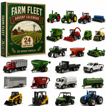 🚜 Build the Fleet Collection 24‑Day Vehicle Advent Calendar Series