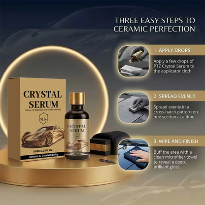 💎!💝Ceramic Car Coating Kit - Deep Gloss, 9H+ Hardness & Extreme Hydrophobic Sh