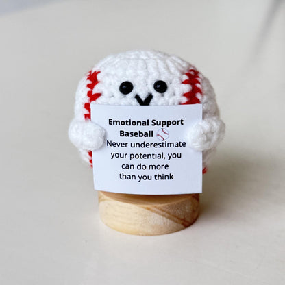 🔥Last 4 hours Sale: Save 49%-🧶Funny Handmade Emotional Support Sports Balls Gift