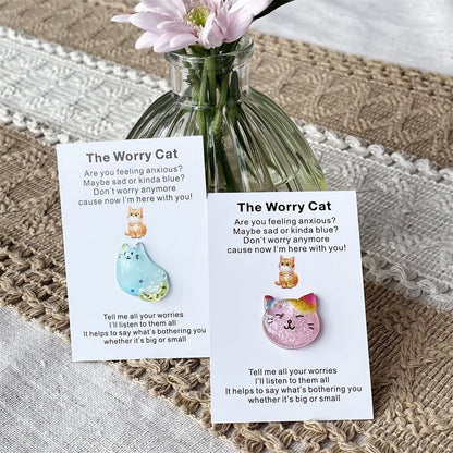 🔥LAST DAY SALE 57% OFF💟A Hug From My Heart For You (The Worry Cat)
