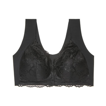 💥LAST DAY SALE 49% OFF💥Women's Basic Solid Lace Wireless Push Up Bra