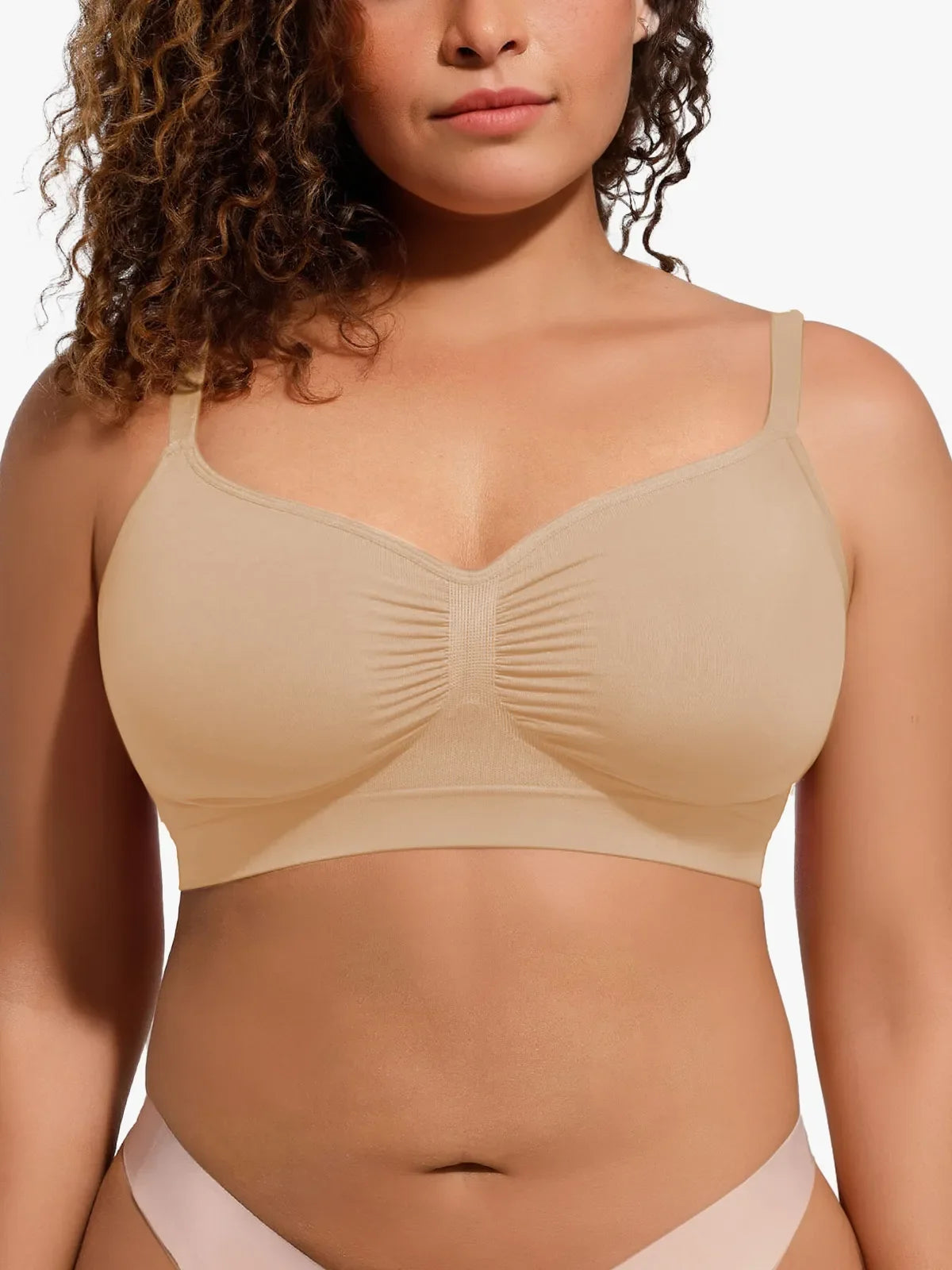 Non-Padded Wireless Full Coverage Bra