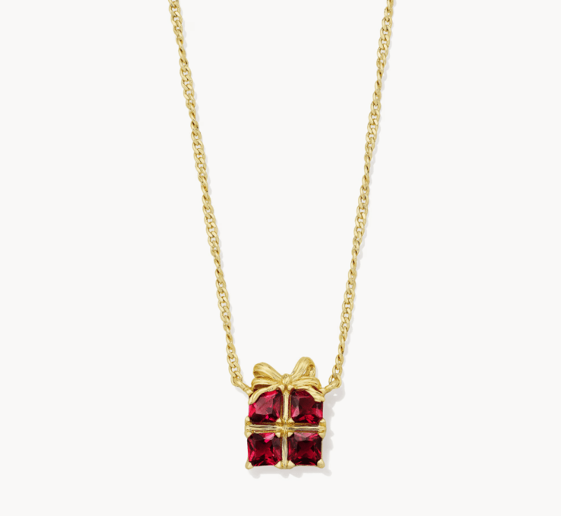 🔥Last Day 50% OFF - 🎄🎁Gold Christmas Short Pendant Necklace