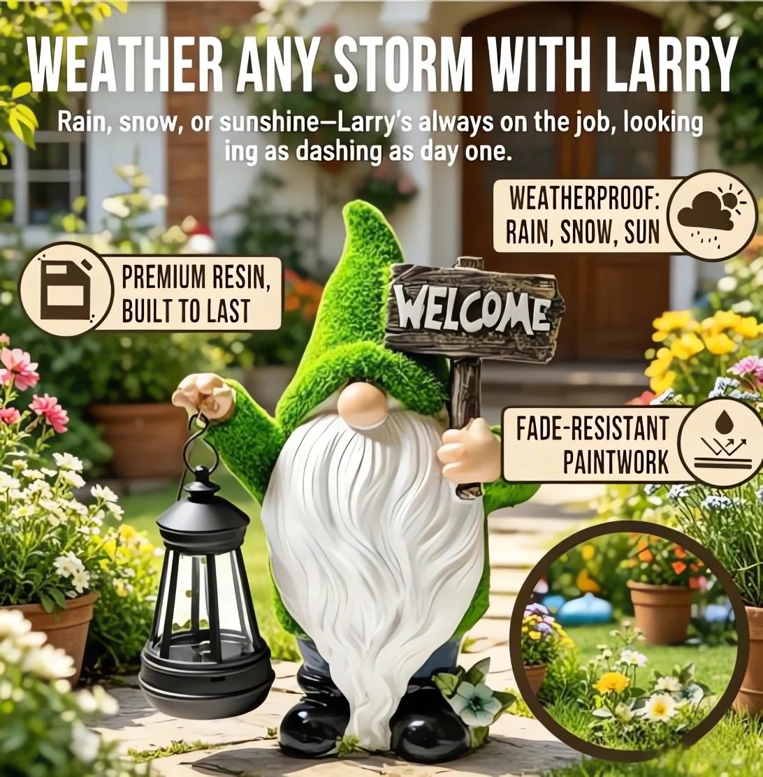🔥Last Day 50% OFF 🌺Outdoor Garden Gnomes with LED Solar Light