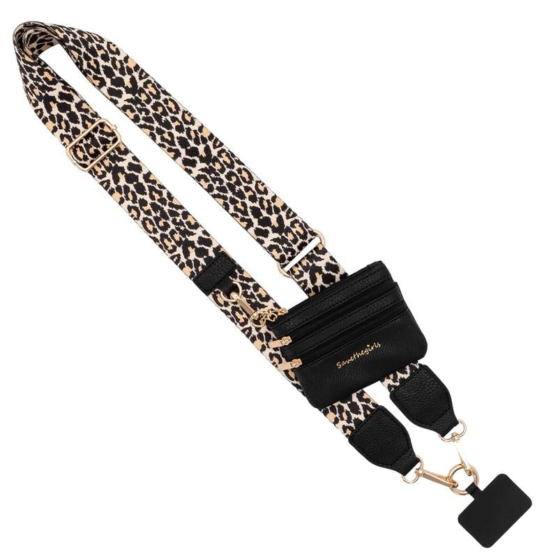 Phone Strap with Zippered Pouch💖Beautiful💖Comfortable💖Adjustable
