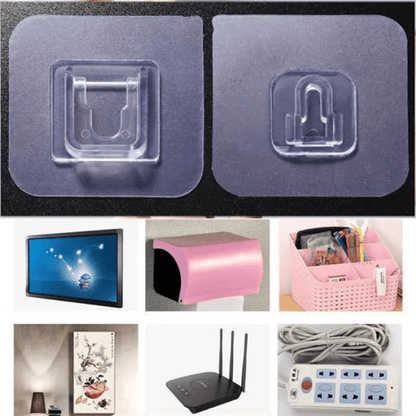 Double-sided adhesive wall hook-20 sets