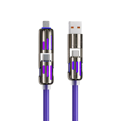 Mfish 240W 4-in-1 USB C Cable