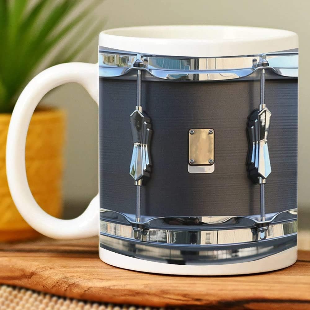 🔥LAST DAY SALE 50% OFF🥤Black Vintage Drum Mug