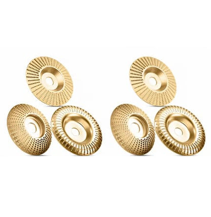 🔥 3PCS 4" Wood Carving Disc Set — The Ultimate Woodworking Game-Changer