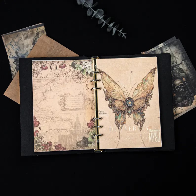 🔥Last Day 49% OFF - 👁️📖 Dark Wind Cthulhu's Secret Eye Hand Book Office Notebook Journal