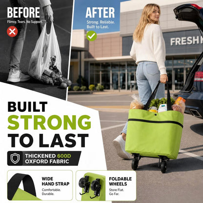 🏆Last Day Promotion 50% OFF!!💞Foldable 2-in-1 Shopping Bag