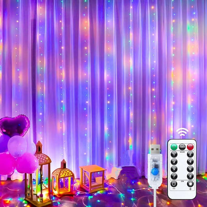 🎉Remote-Control Led Curtain Light