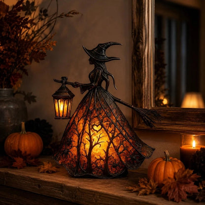🧙‍♀️✨Halloween Witch Lamp Tabletop Decoration