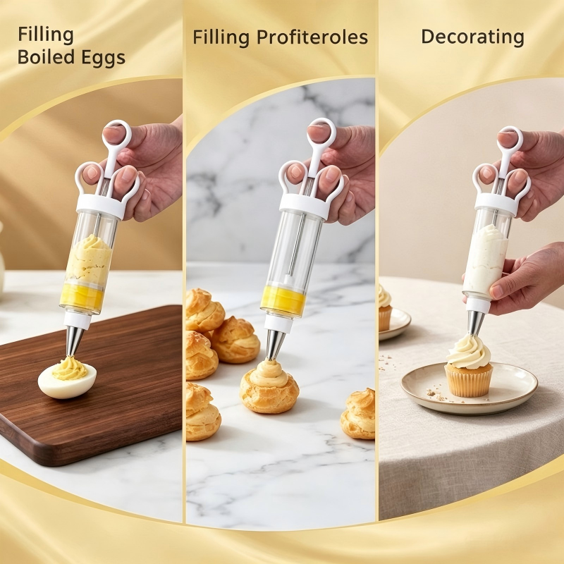 Cake Decorating Syringe Kit