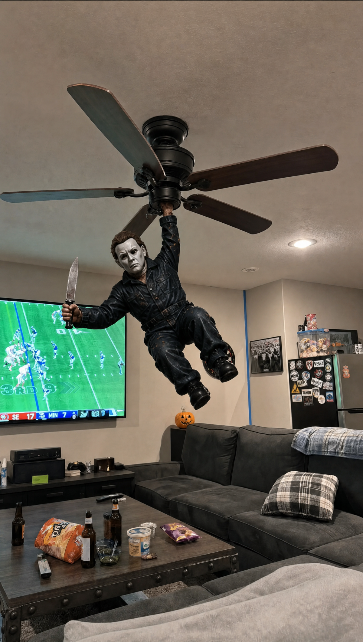 🔥 Limited Halloween Sale – Turn Your Ceiling Fan Into A Spooky Horror Decoration