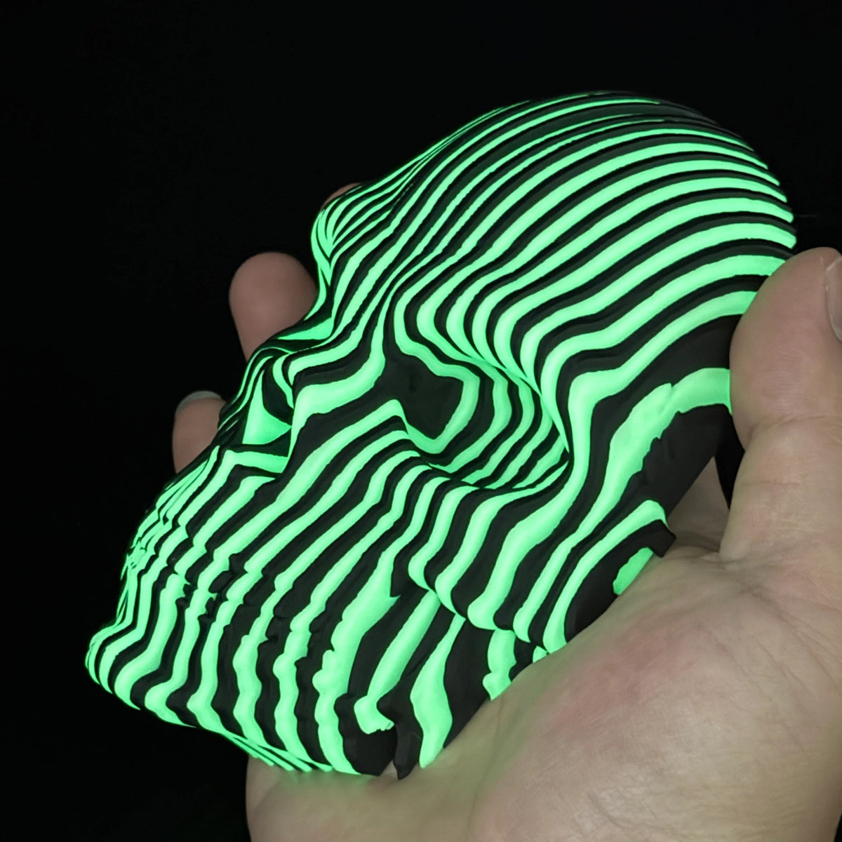 🔥Last Day 50% OFF - 💀3D Printed Luminous Quantum Skull