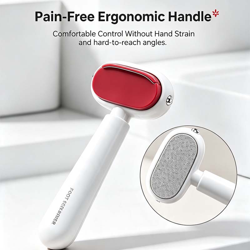 Dual‐Sided Foot Callus Remover, Replaceable Stainless Steel Blade Foot Scraper 🦶