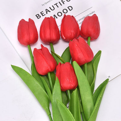 ✨Valentine's Day Early Bird Sale 49% OFF! - UV Resistant Lifelike Artificial Tulips Flowers💐