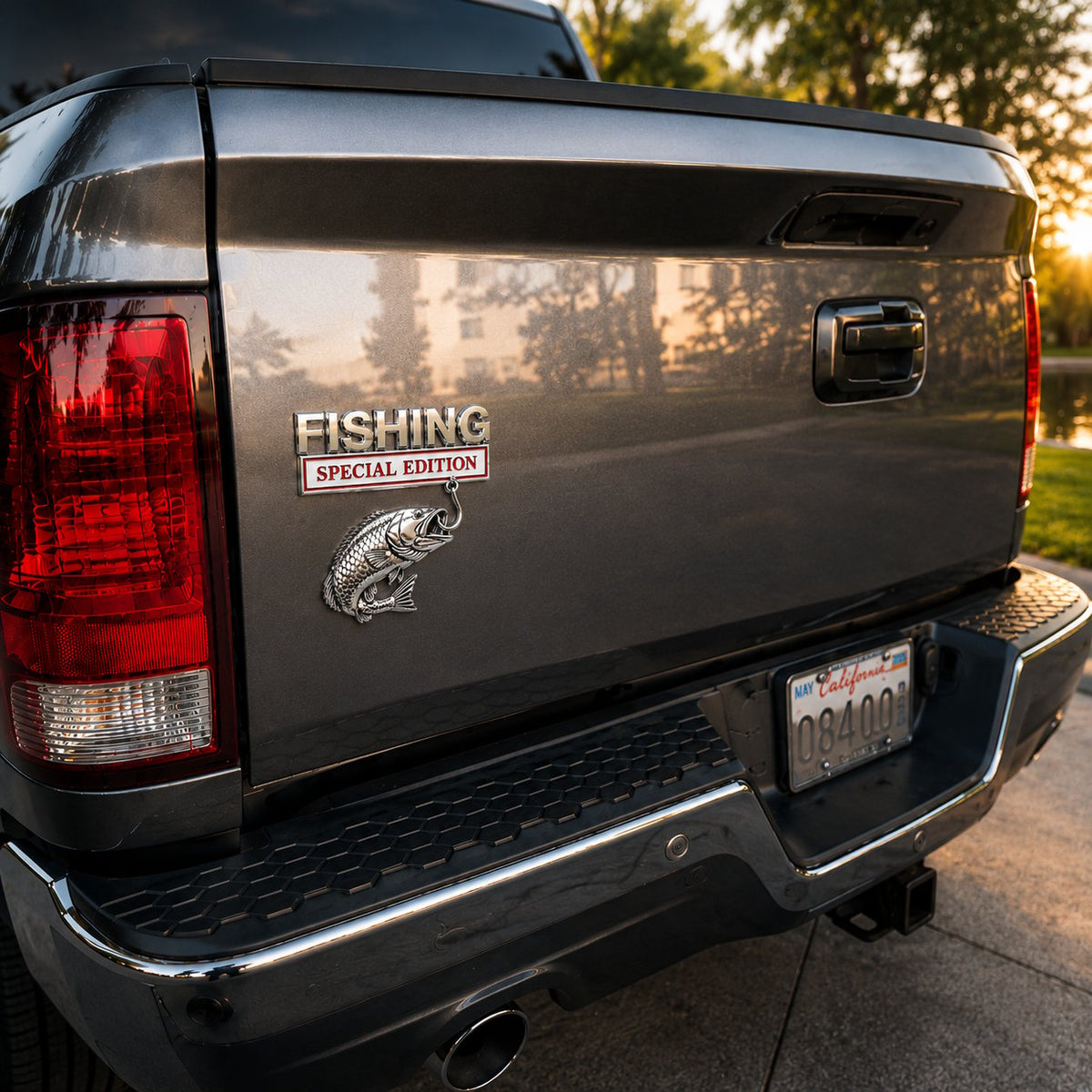 🔥Hot Sale 49% OFF- 🎣 Fishing Special Edition Premium 3D Metal Vehicle Emblem Badge