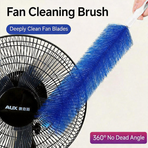 Long-handled, bendable, multi-purpose duster for fan cleaning