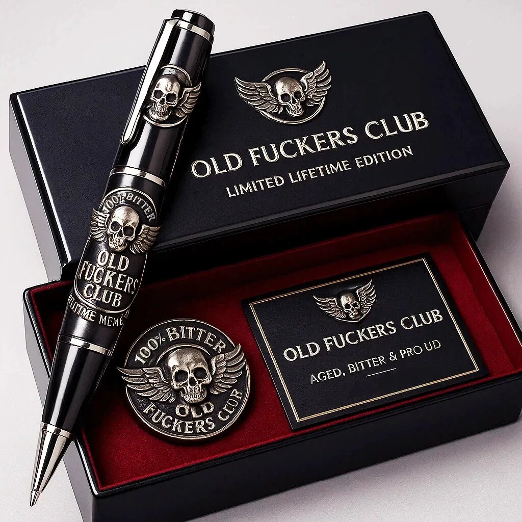 🔥LAST DAY 50% OFF - Old F*ckers Club Limited Edition Pen