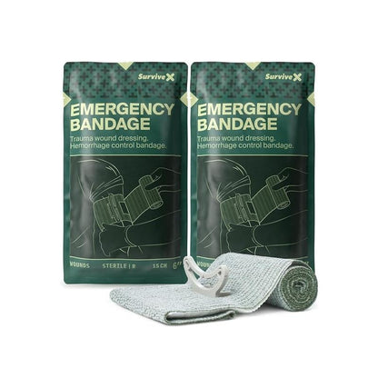 🔥Last Day 49% OFF - ✨Premium Elastic Compression Pressure Bandage - 6 Inch -Stop Trauma Bleeding