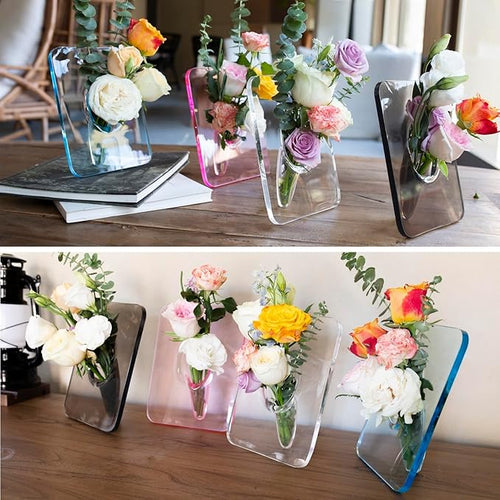 Picture frame vase