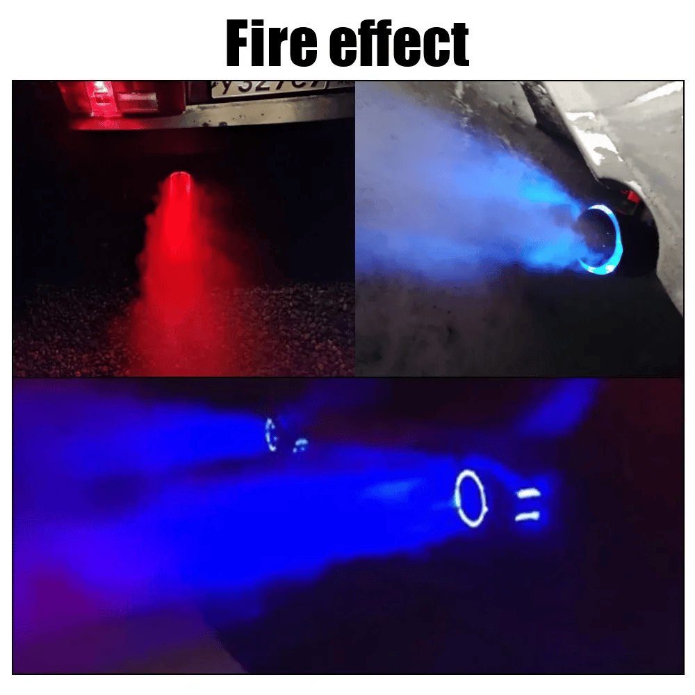 🔥LAST DAY SALE 49% OFF🚗LED Exhaust Tip Tailpipe