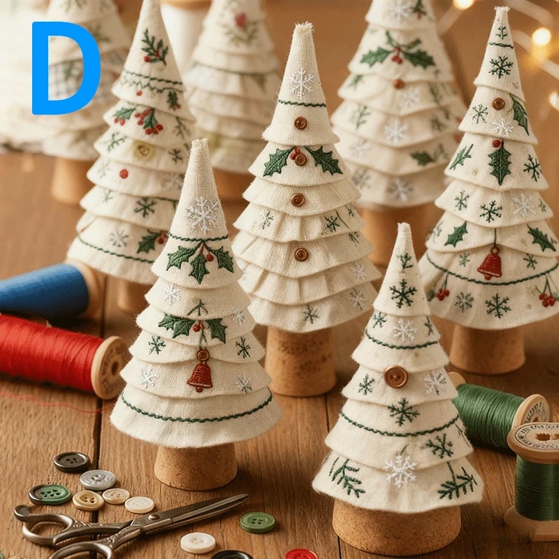 🔥LAST DAY 🎄Patchwork Christmas Tree Decoration Kit✨