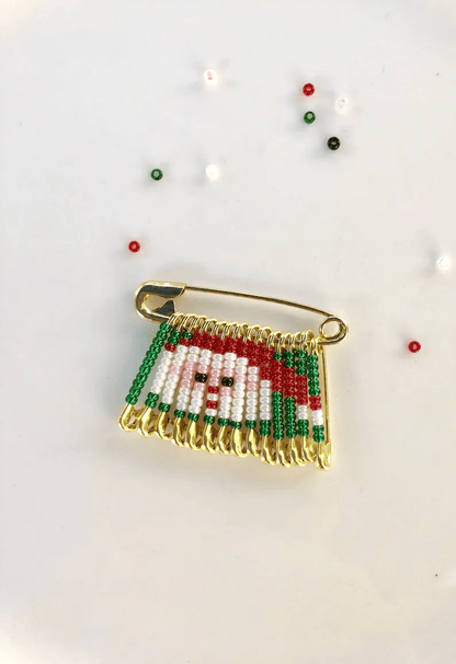 🔥LAST DAY SALE 50% OFF🎄Holiday Charm Beaded Pin Collection