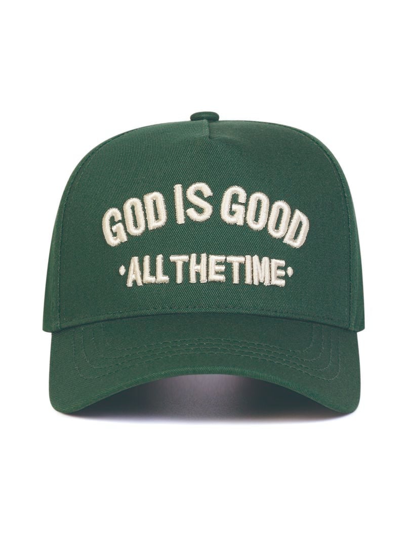 ✝️GOD IS GOOD ALL THE TIME Embroidered Trucker Hat