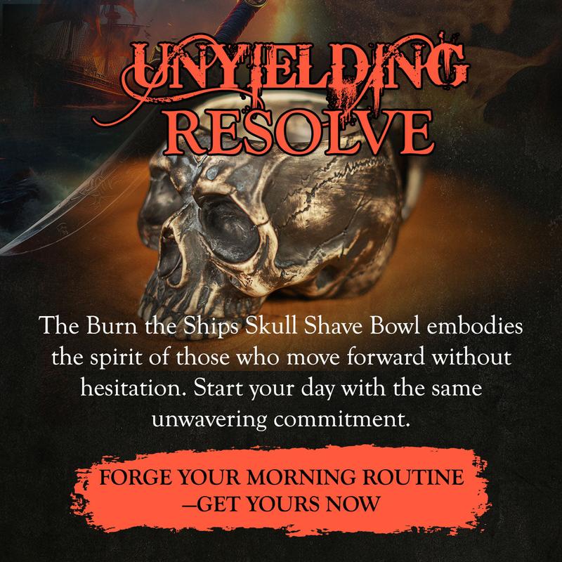 🔥Last 4 hours Sale: Save 50% - ☠️Handmade Skull Lather Bowl